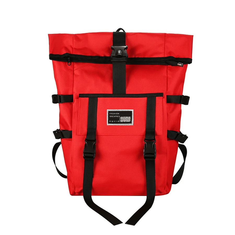 Harajuku Big Capacity Women Backpacks Oxford Large String Woman Laptop Travel Men Casual Solid School Back Pack | Багаж и сумки