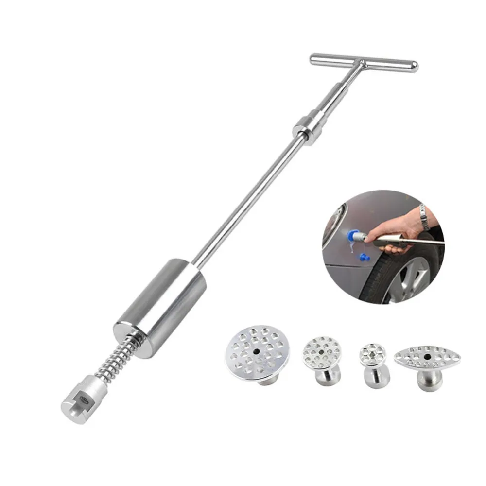 RVIOLON PDR Инструменты 2 в 1 слайд молоток с клей вкладки ручной инструмент Дент