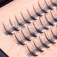 1 box tapered individual false eyelashes extension fake eye lashes beauty makeup tool 8 14mm l1604