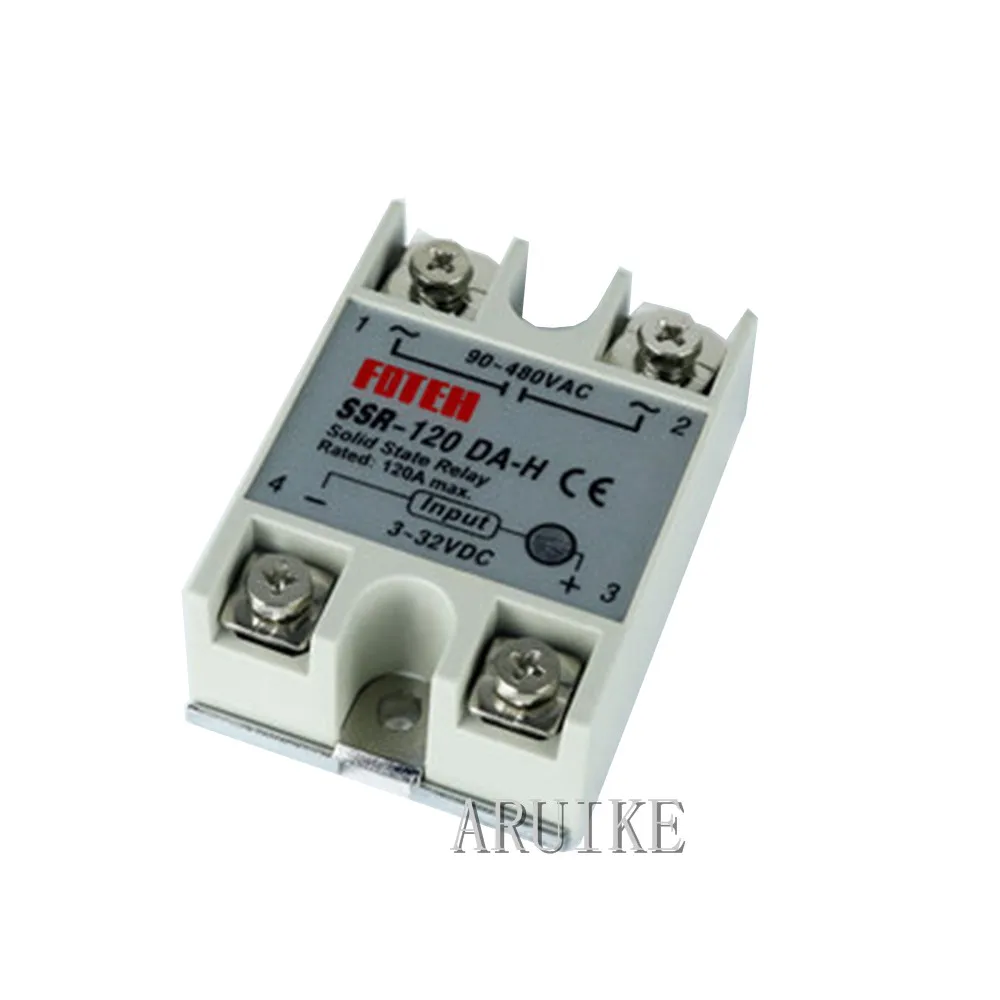 

solid state relay SSR-120DA-H 80A SSR 120DA H DC TO AC relay solid state Resistance Regulator