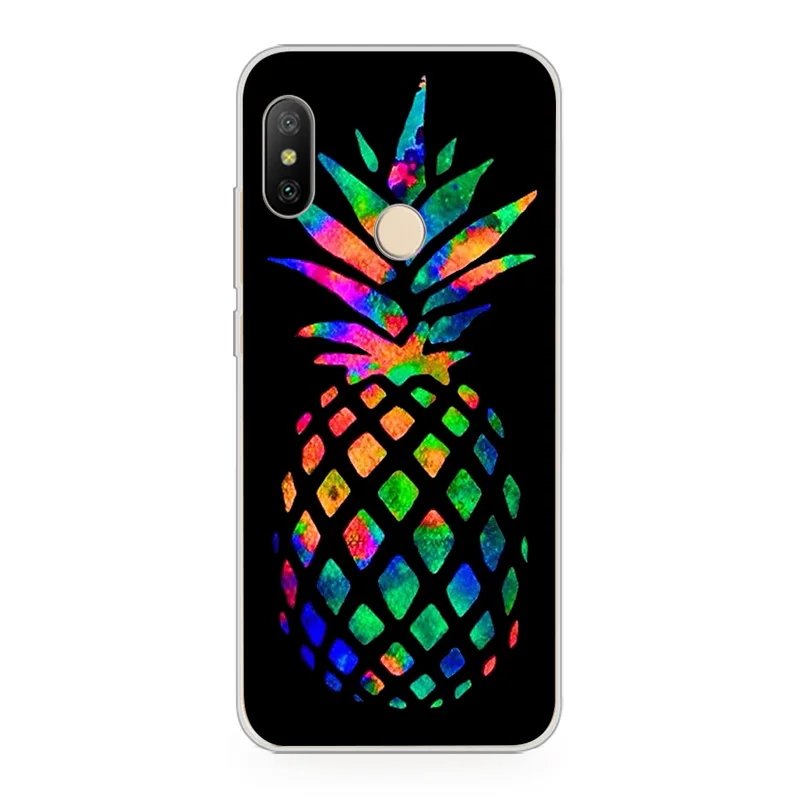 Ciciber чехол для телефона Xiaomi Redmi Note 7 6 5 5A 4 4X 3 Pro Мягкий ТПУ S2 5Plus 6A 4A 3S Y1 Lite ананас |