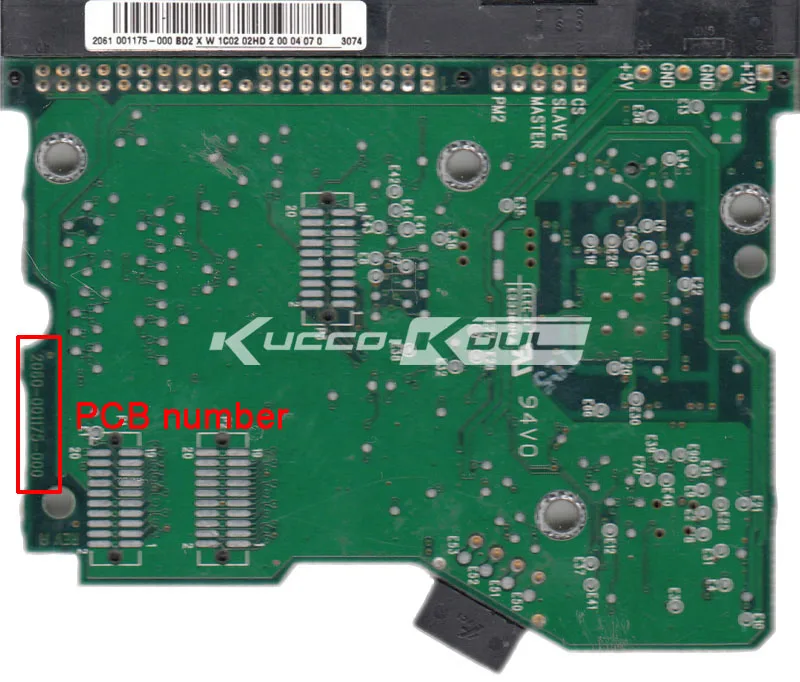 HDD PCB Логическая плата 2060 001175 000 REV A для WD 3 5 IDE/PATA восстановления данных|rev|rev d |