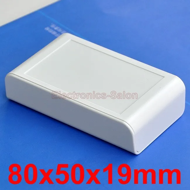 

Desktop Instrumentation Project Enclosure Box Case, Full White, 80x50x19mm