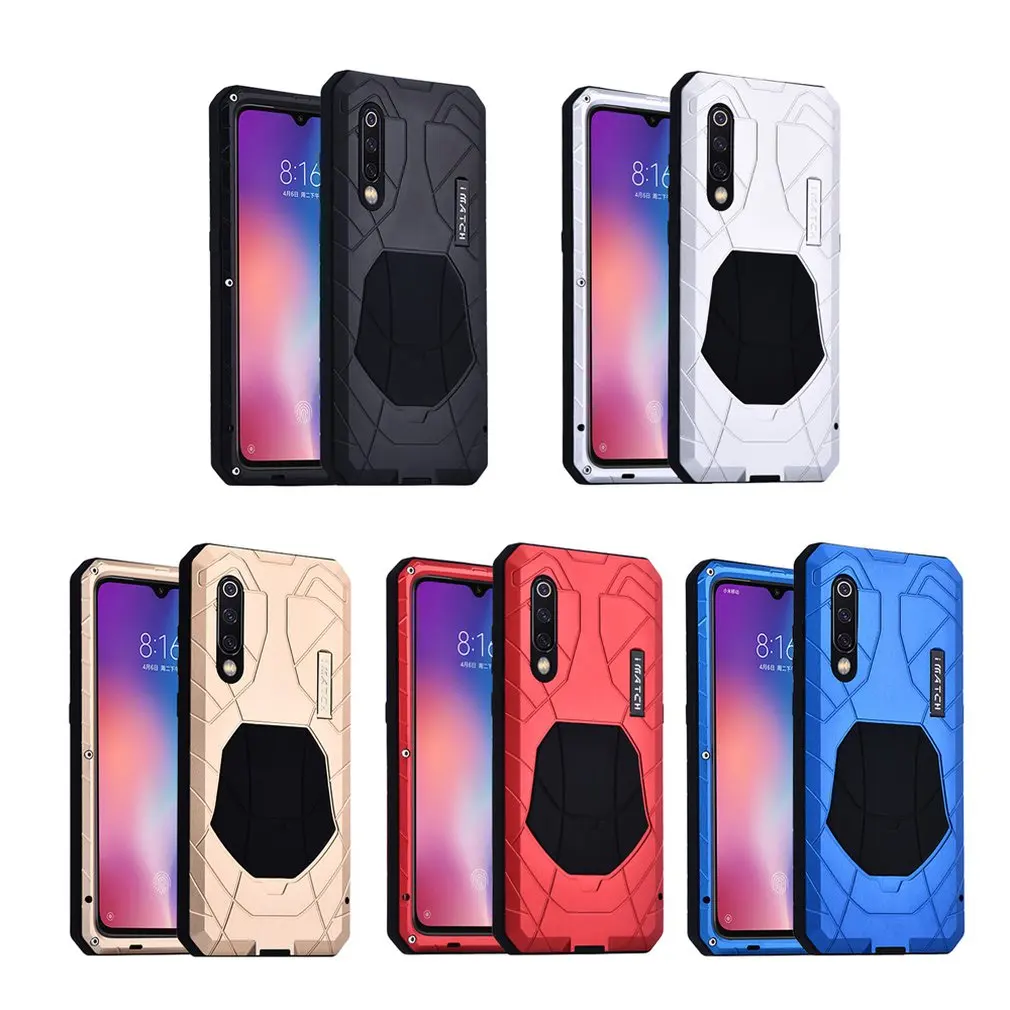 Для Millet 9 POCOPHONE F1 версия анти-сейсмический дизайн анти-капля металлический силиконовый Мобильный чехол для телефона изысканно спроектированный прочный
