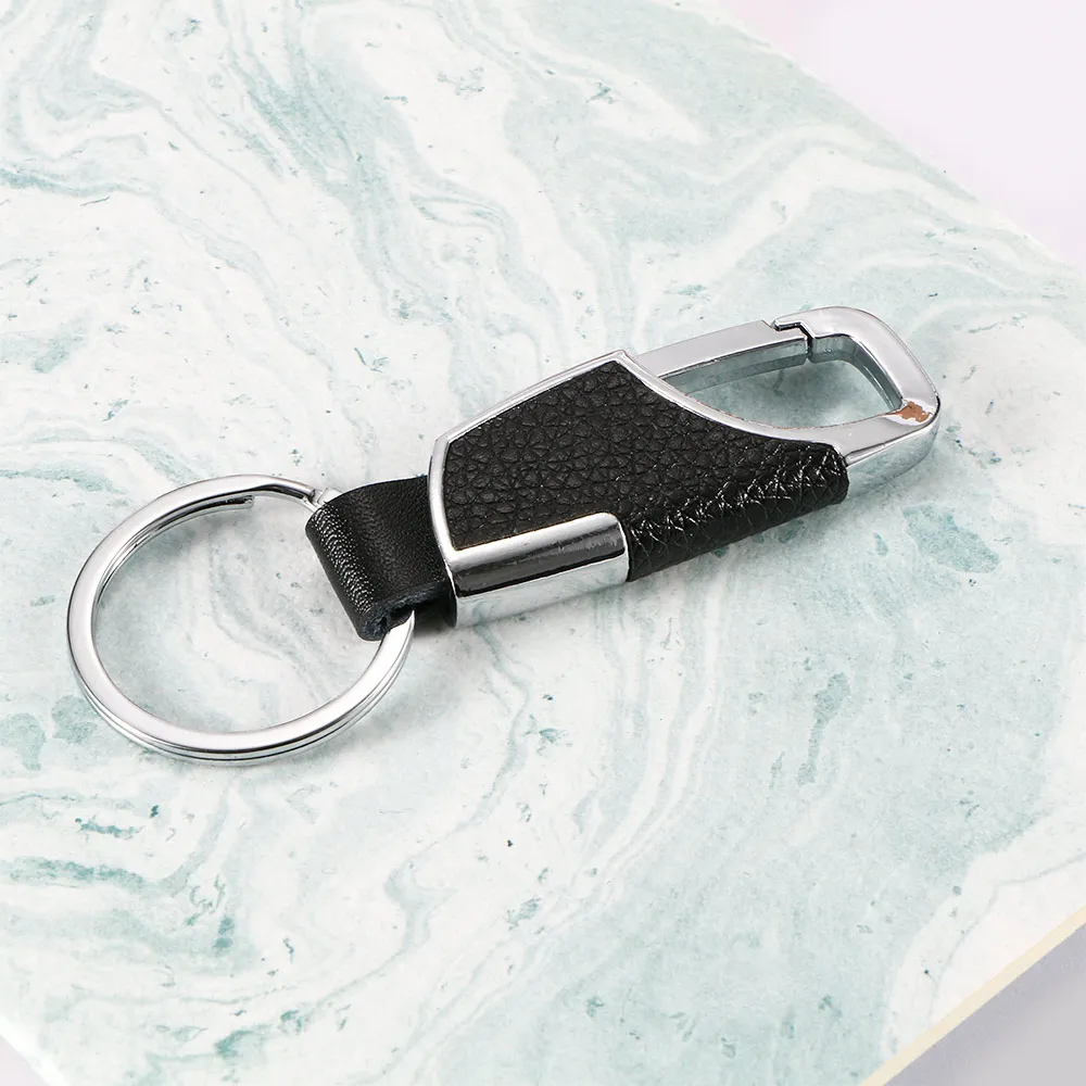 Натуральная кожа мужской автомобильный брелок сумка Подвеска Пряжка из