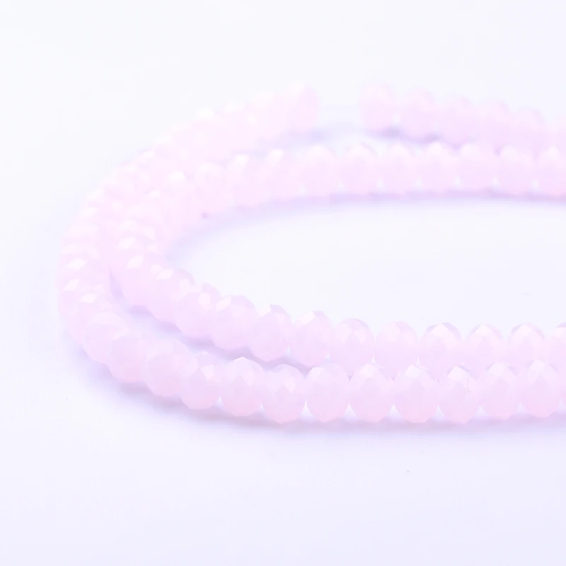 Граненые стеклянные шарики для бижутерии круглые с отверстиями поделок 71 шт./лот