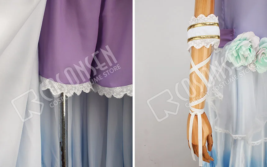 COSPLAYONSEN Love Live! Белое платье с эффектом пробуждения на День святого Валентина