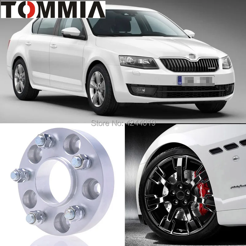 Подходит для Skoda Octavia 2 шт. колеса концентратор центрик прокладки шины адаптеры