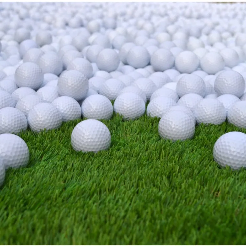 1 PCS Golf Balls Outdoor Sports Practice Driving Range Training Double Layer Ball Rubber (No Logo) | Спорт и развлечения