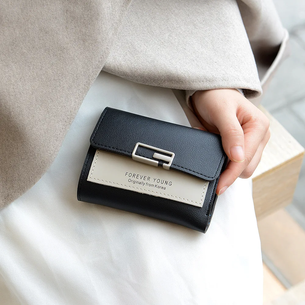 Модные кошельки леди для женщин монета дамские сумки кошелек Ling Металлическая