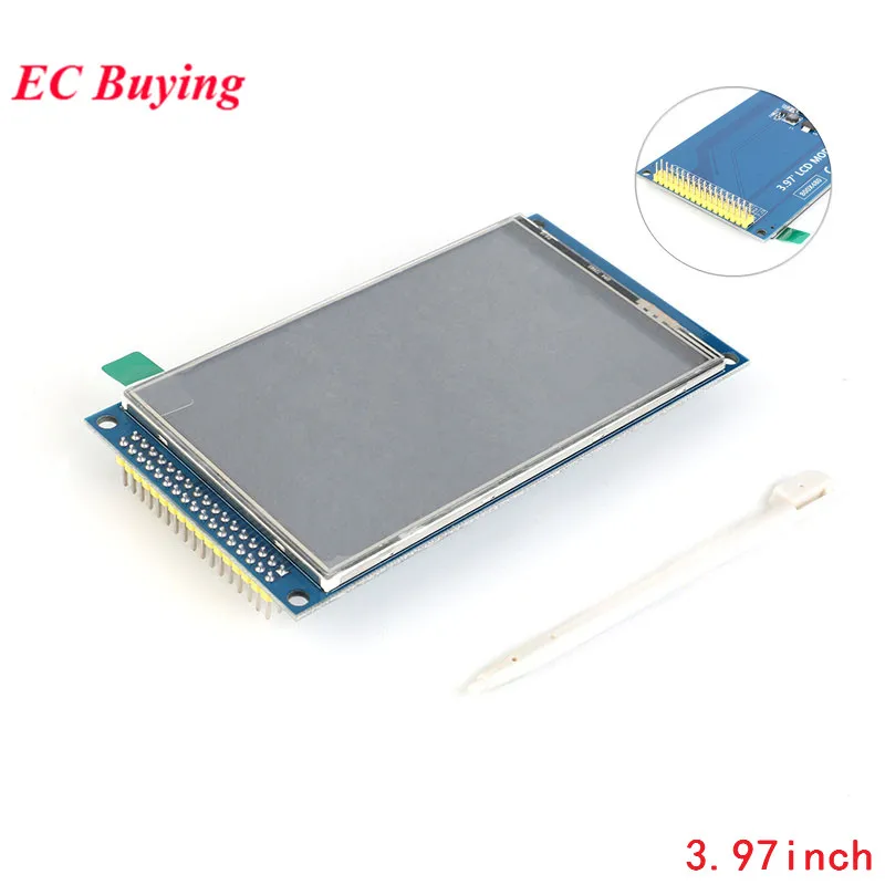 

3.97 Inch TFT LCD 3.97" Display IPS Resistance Touch Screen Module Full View HD 800*480 C51 STM32 Driver NT35510 DIY For Arduino