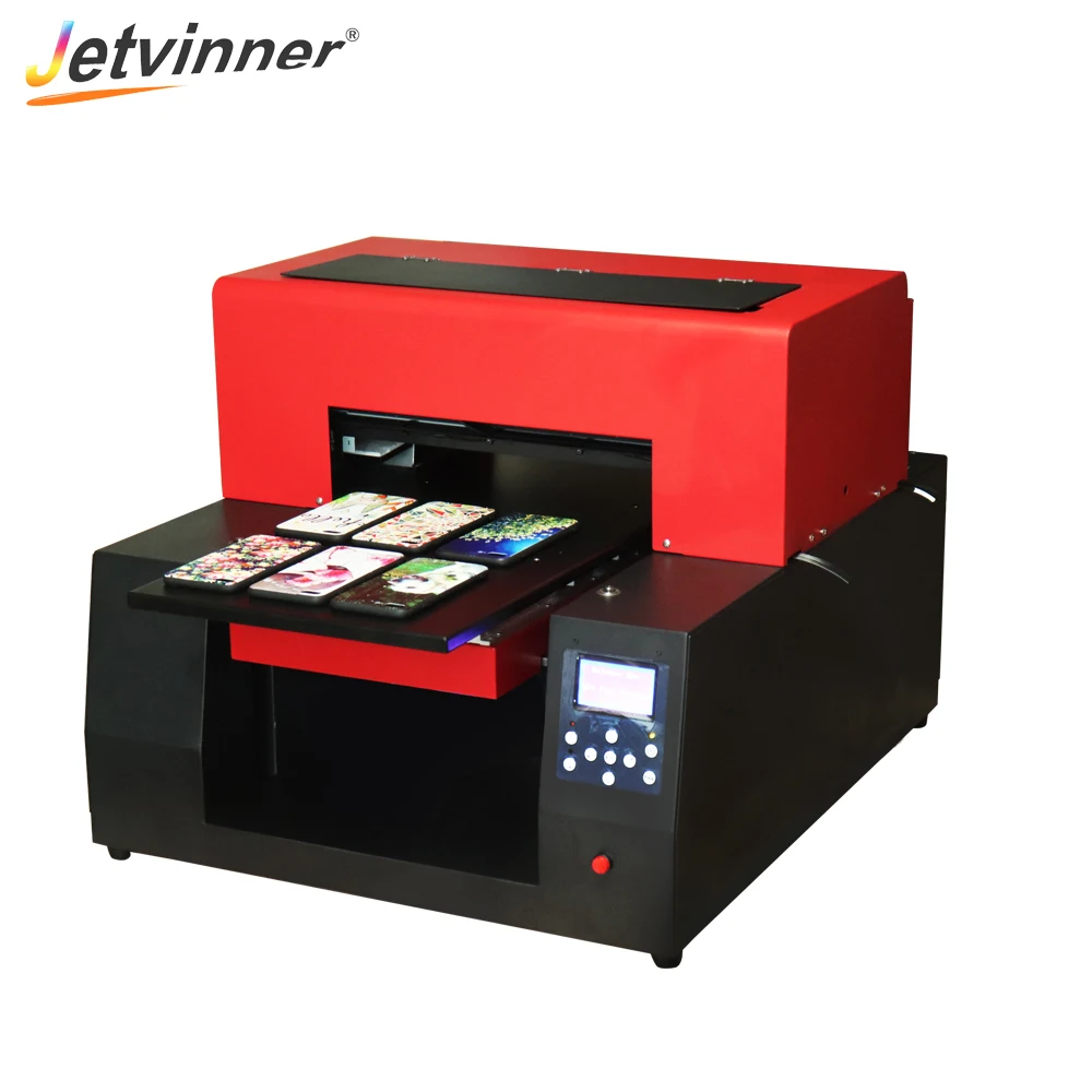 Jetvinner автоматический 6 цветов А3 UV принтер LED планшетный струйный для бутылки