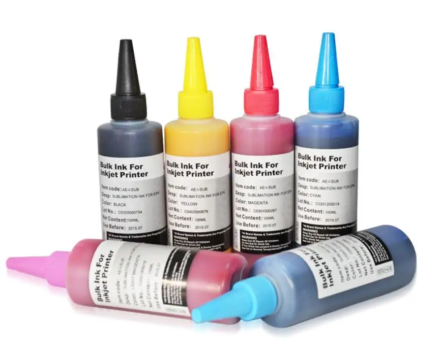 

Sublimation Ink For Epson 1390 1400 1410 1430 L800 L1800 Printers Heat Transfer Ink Heat Press Sublimation Ink