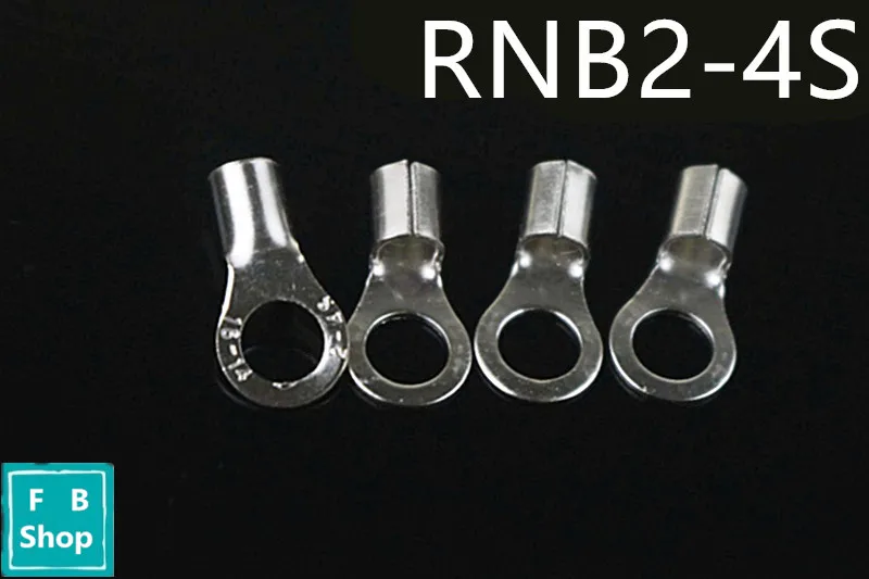 

Неизолированный коннектор 16-14 AWG, 1000 шт., 4 мм, диаметр кольца, RNB2-4S