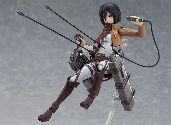 14 см аниме атака на Титанов Микаса Акерман Figma 203 ПВХ фигурку Модель Коллекция