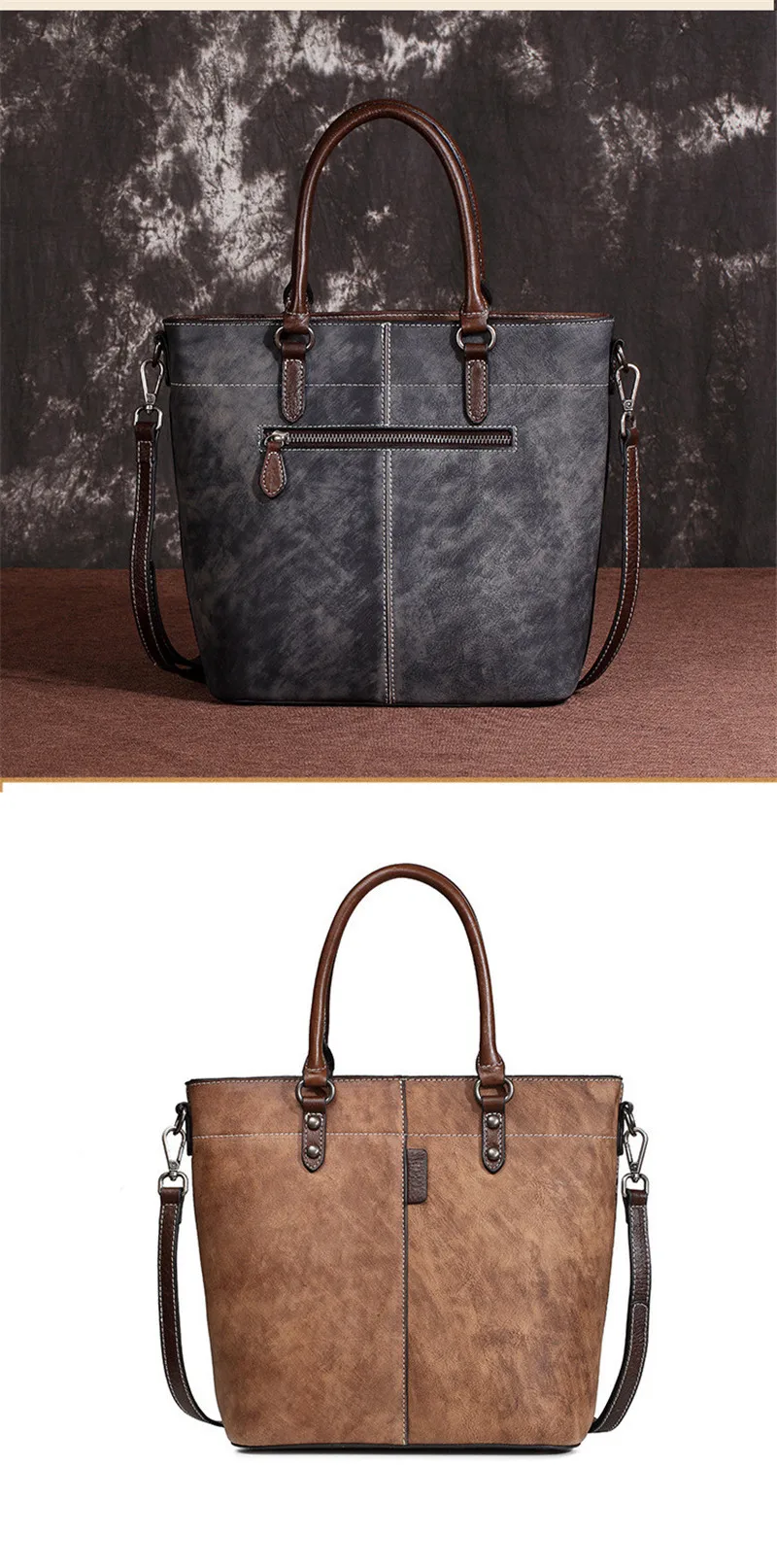 PNDME designer retro handmade genuine leather ladies handbag casual simple daily cowhide women's party shoulder messenger bags