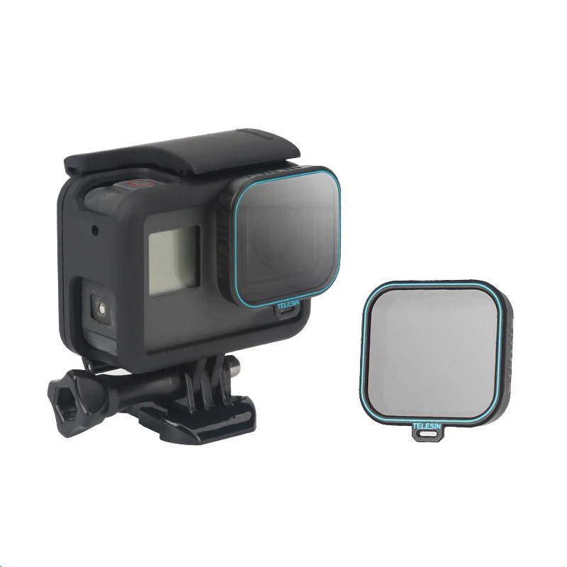 Поляризационный фильтр поляризационный CPL объектива + крышка для GoPro Hero 5 6 7