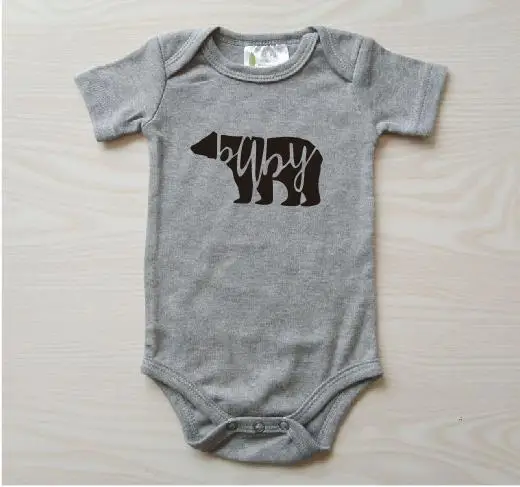 gray t black BABY OKOUFEN Papa и I Love детские медведя и надписью «Mama»; футболка с Семья одежда для мамы, папы и буквенным принтом Для женщин Топ короткий рукав Футболка размера плюс Прямая поставка - Цвет: gray t black BABY