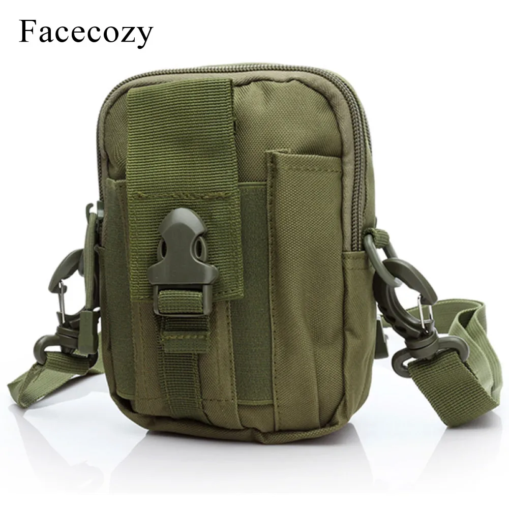 Army Green Bag Сумка для рыбалки на открытом воздухе, тактические карманы, поясные сумки для бега, военные сумки для телефона, кошелек, спортивный рюкзак для альпинизма, пешего туризма - Цвет: Army Green Bag