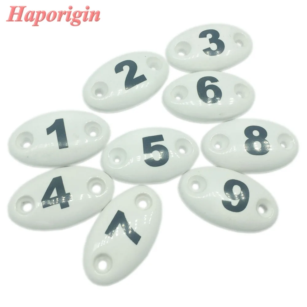 

Number Ceramic Cabinet Drawer Knobs Porcelain Kids Wardrobe Handles For Closet Cupboard Kitchen Furniture Pulls