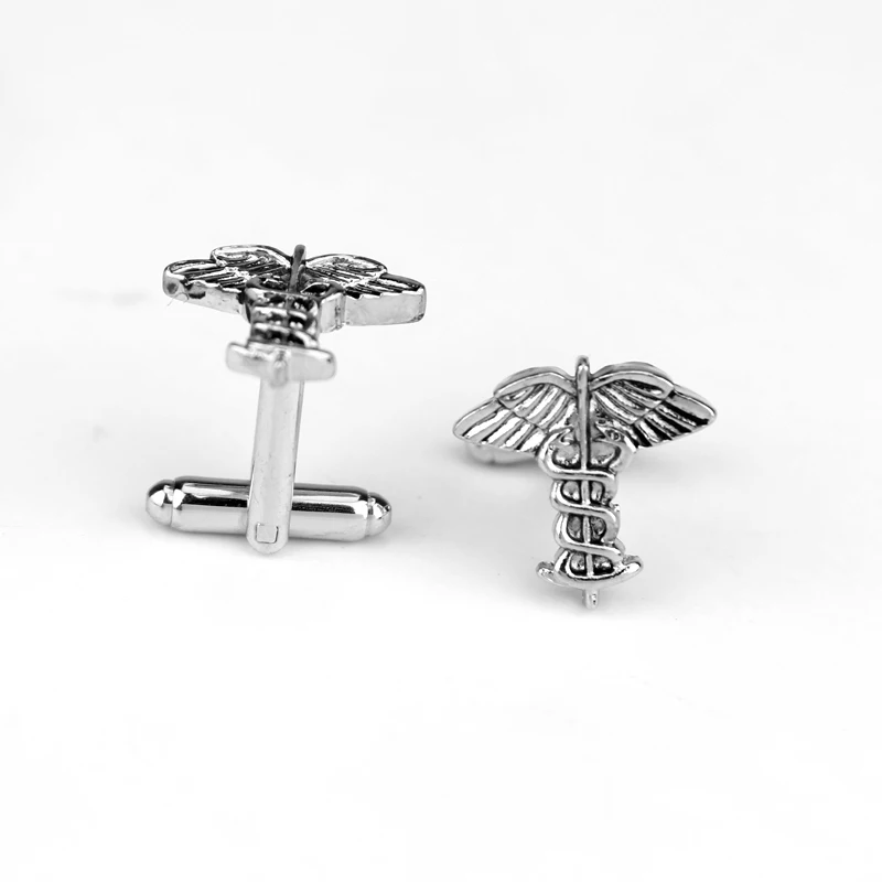 Модные медицинские символы dongsheng запонки Caduceus аксессуары для врачей и медсестер