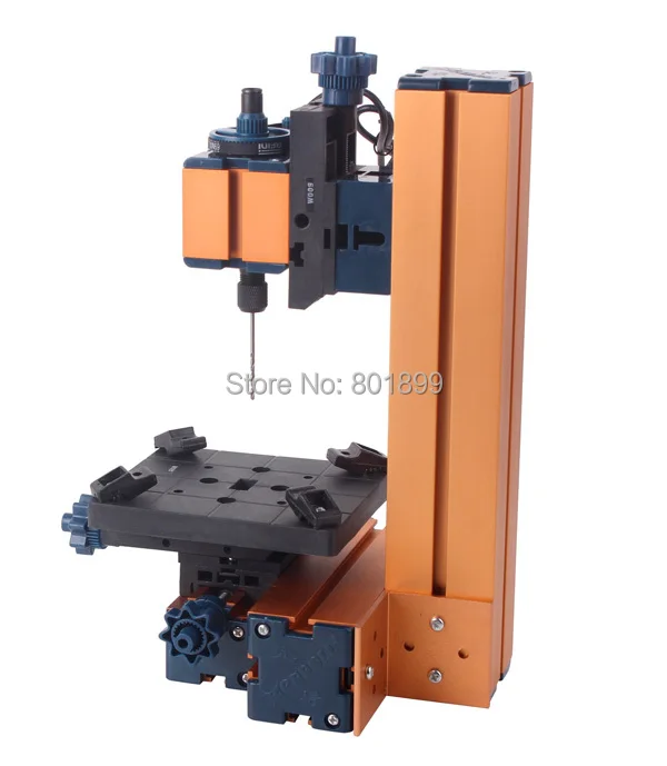 6 в 1 Мини мягкий металл деревообрабатывающий станок Бурение фрезерный