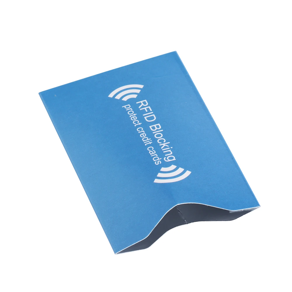 2/5 шт. RFID алюминиевый Блокировка кредитной держатель для карт безопасности Система Анти-Вор для банковской карты Интеллектуальный Щит защиты считыватель Чехол-портмоне с отделением для карт чехлы
