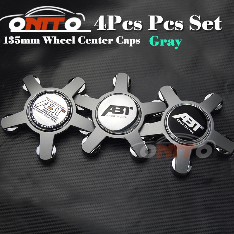 135 мм 5 зажимов для логотипа ABT стандартные колпачки колес Модифицированная