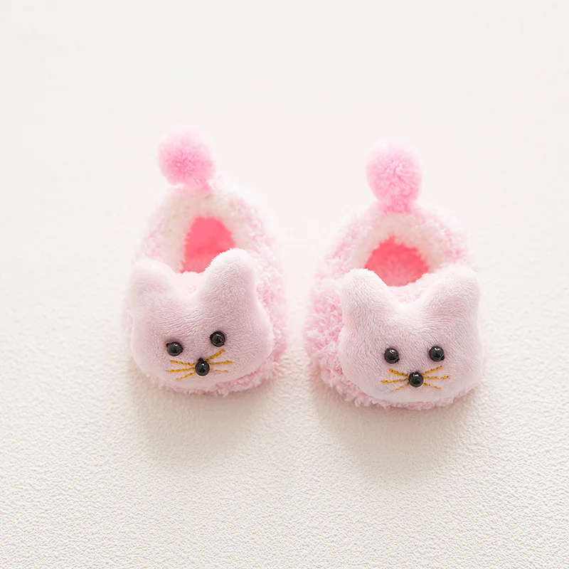 Animal Baby Sock Coral Infant Socks Creative Girl 3D Cartoon Anti Slip Newborn Accessories Boys Product 2019 Winter Spring | Детская