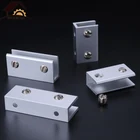 Стеклянные зажимы Myhomera для 5810 мм, 12 шт., держатель для полки, угловой кронштейн, зажим, алюминиевые толстые стеклянные зажимы 6 размеров 8x40 мм 10x60 мм