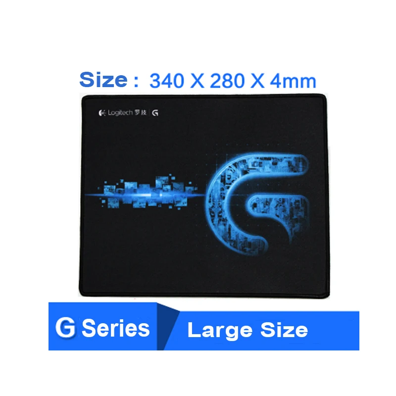 Игровой коврик для мыши Logitech большой среднего размера мягкий утолщенный