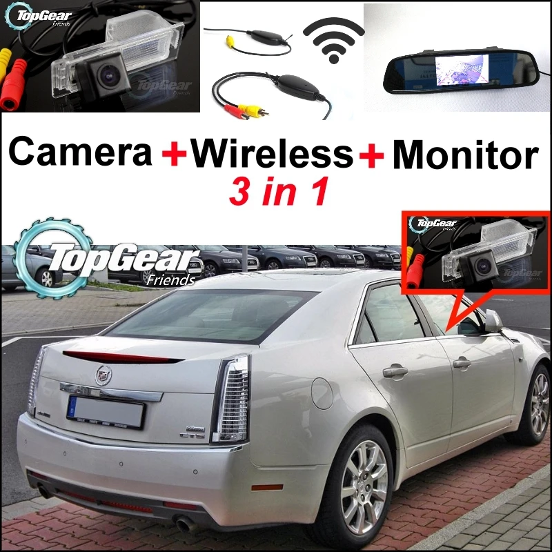 3 в 1 специальная Wi Fi камера + беспроводной приемник зеркальная парковочная