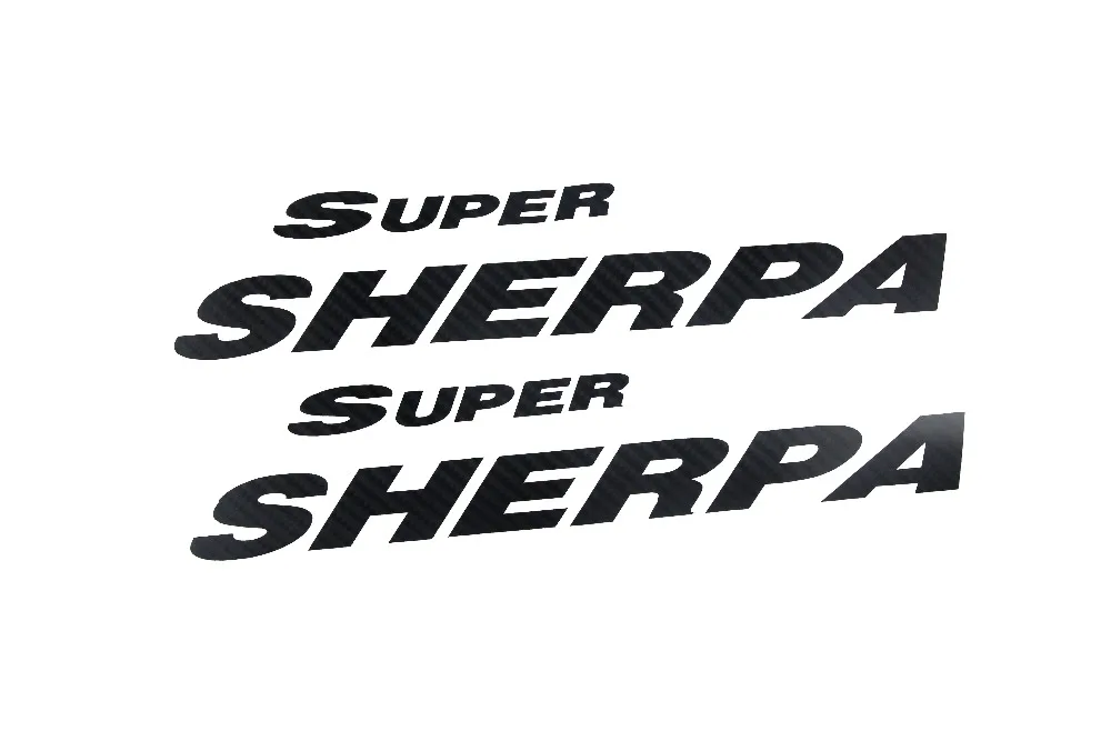 Наклейка для мотоцикла KODASKIN 3D наклейка из карбона KAWASAKI SUPER SHERPA|Наклейки на