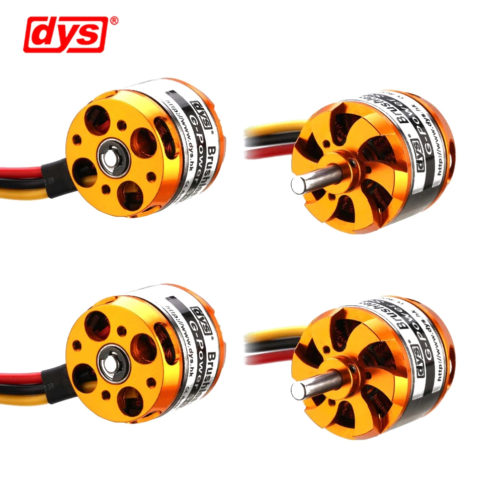 Радиоуправляемый мотор. DYS D3530 1100KV/1400KV/1700KV бесщеточный Outrunner мотор для мини