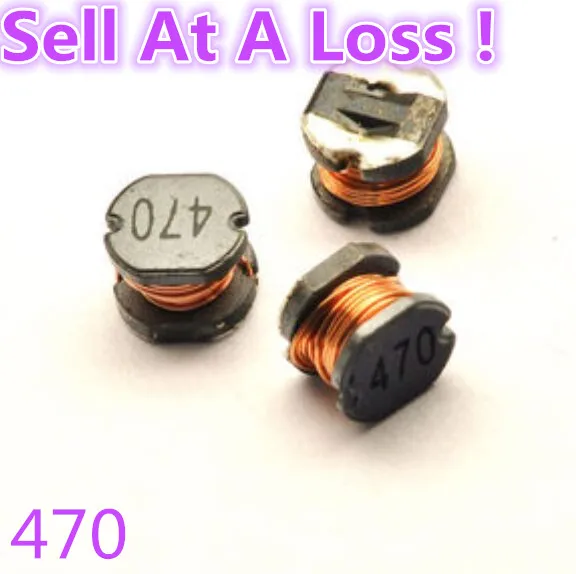 25 шт./лот M64B CD54 47UH SMD силовой индуктор 470 электронные компоненты продаются при