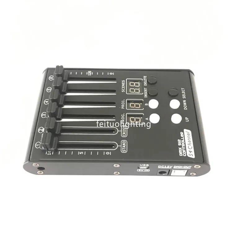 Контроллер перемещения DMX 512 PRO мини контроллер микшера на 54 канала для