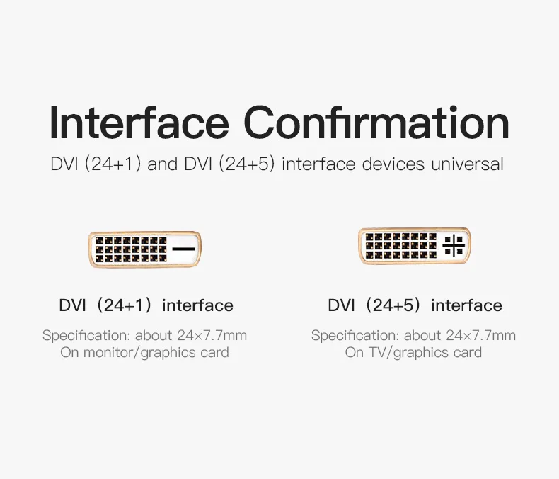 Vention Кабель HDMI-DVI м, 1 м, 2 м, 3 м, 5 м DVI-D DVI 24+ 1 Pin Поддержка 1080P 3D высокое Скорость HDMI кабель для ЖК-дисплей DVD HDTV xbox проектор PS3