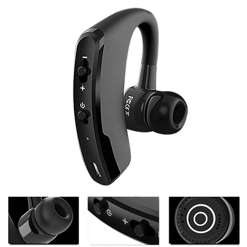 Bluenin V9 Бизнес Беспроводной гарнитура Bluetooth С микрофоном громкой связи голосовые