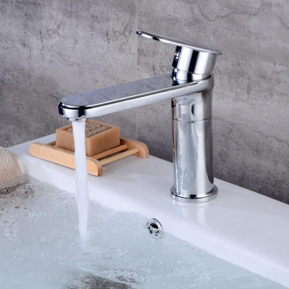 BAOLINLONG Стиль выпечки отделка чаша из латуни смесители для ванной комнаты кран