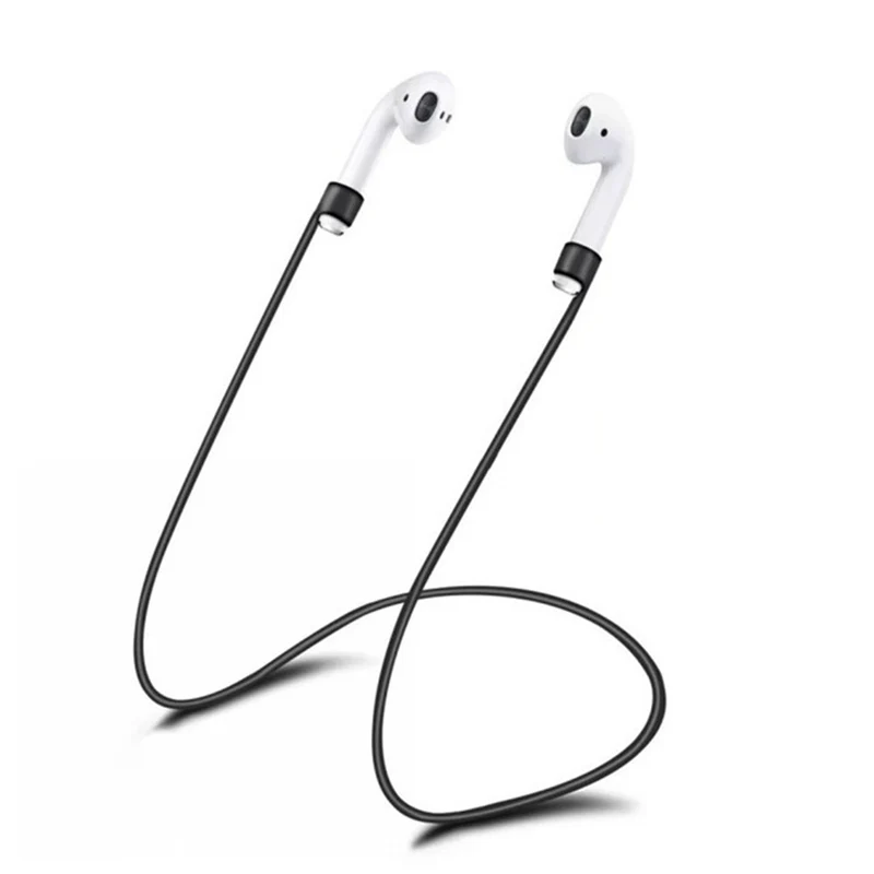 Для Apple Airpods аксессуары силиконовый чехол + анти потерянный ремешок ушной крючок 5