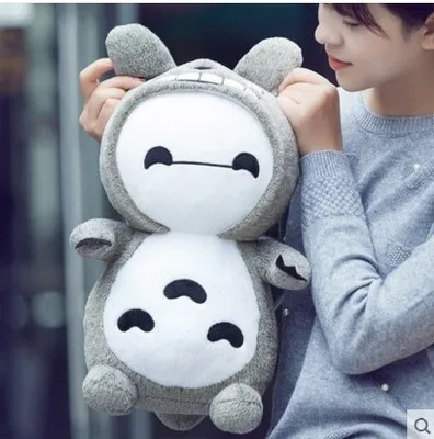 Новое поступление, унисекс, Baymax, игрушки для малышей, Тоторо, 32 см, кукла, подушка, игрушки для больших девочек, подарок на день рождения, день детей - Цвет: B