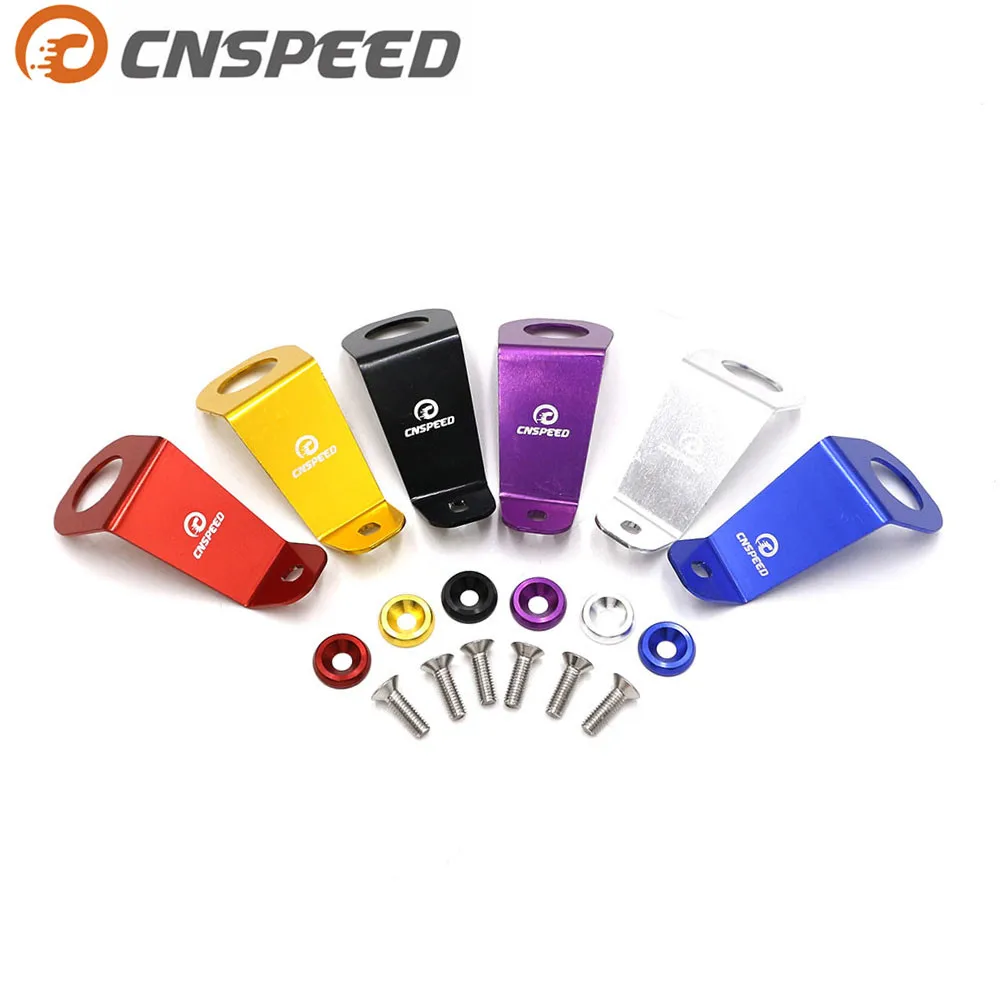 Алюминиевый кронштейн радиатора CNSPEED для HONDA 92 95 ClVlC EG6 EG9 EG Si красный золотой