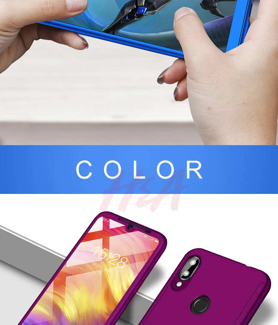 H& A 360 полный защитный чехол для телефона для Xiaomi mi A1 mi A2 Lite 8 9 Lite SE противоударный полный Чехол Pocophone f1 чехол s со стеклом