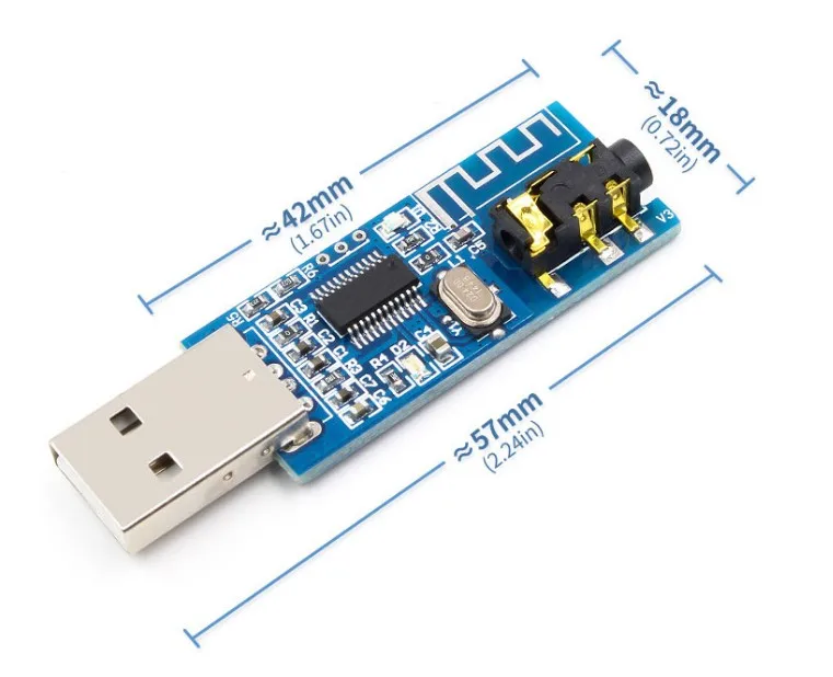 USB Bluetooth 4 0 аудио приемник беспроводной модуль голосовой плеер с усилитель