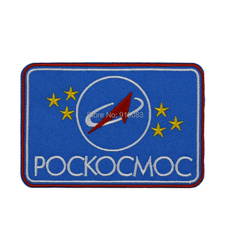 Нашивки POCKOCMOC с Российским федеральным космическим кораблем астронавт