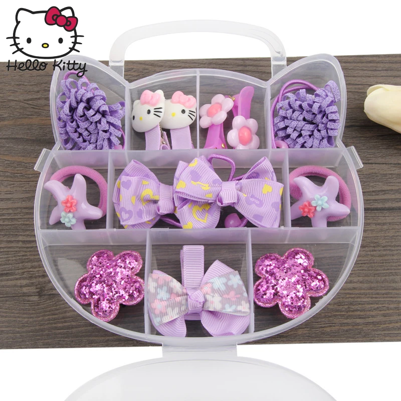 Подарочный набор hello kitty детские шпильки волосы аксессуары для девочек зажимы