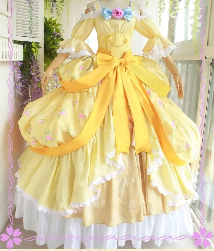 2017 гарантия! Love Live! Платье для косплея минами Кодори UR карточка принцессы ротро