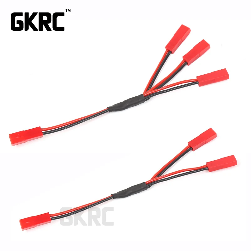 Тройной кабель Gkrc Esc источник питания внешняя проводка Jst для 1/10 Rc Гусеничный