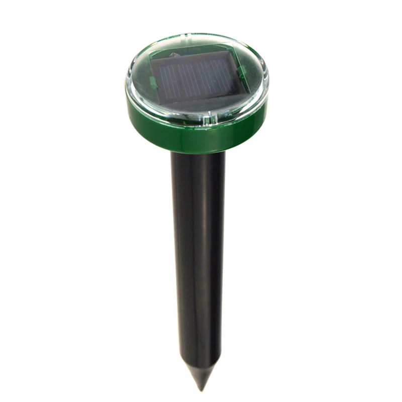 Mosquito Repellent Solar Powered Snake Repeller Ultrasonic Pest Gopher Mole Trap Mouse Control | Дом и сад