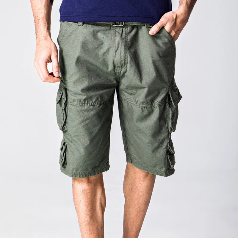 2017 новые летние камуфляжные мужские шорты с несколькими карманами повседневные